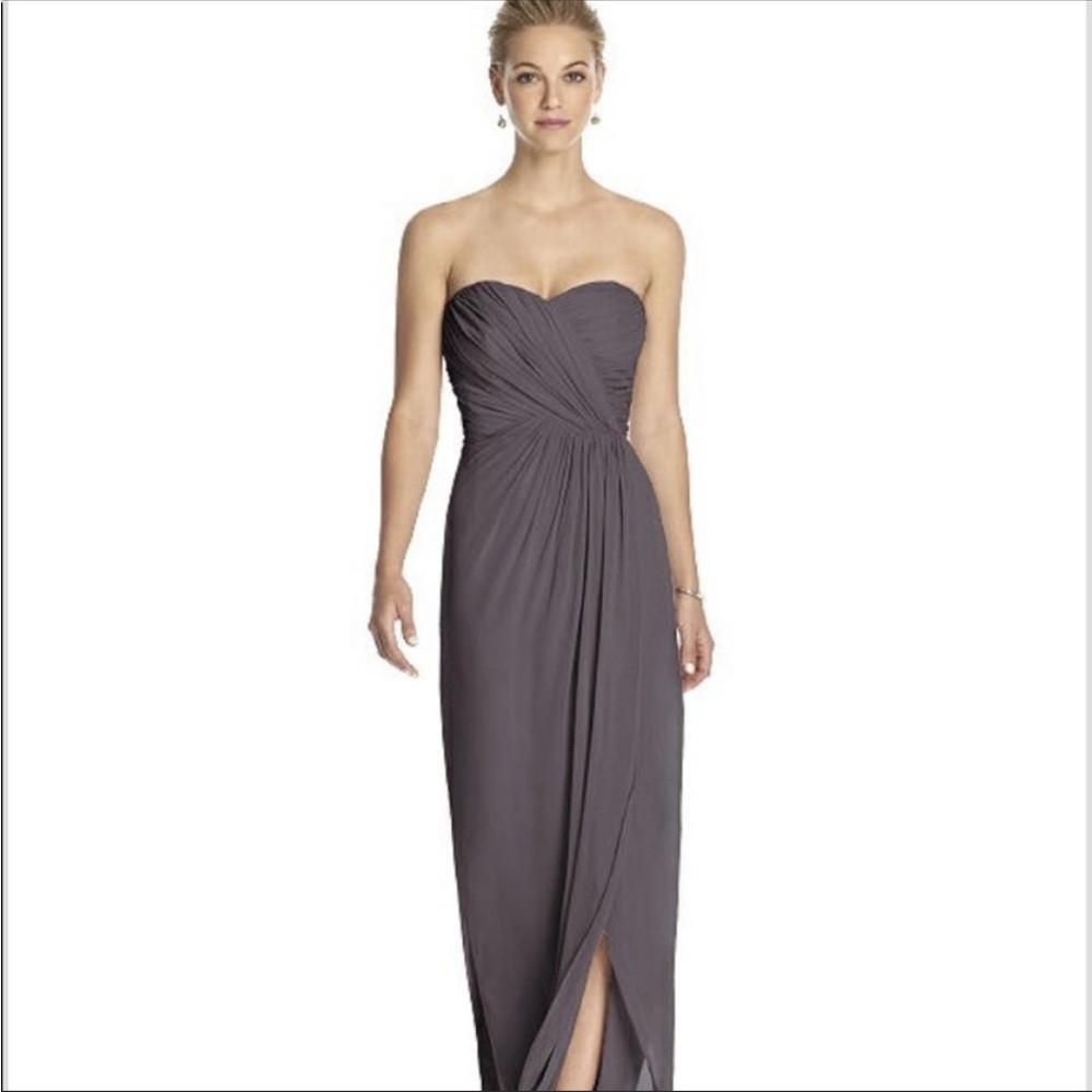 Full Length Strapless Dress